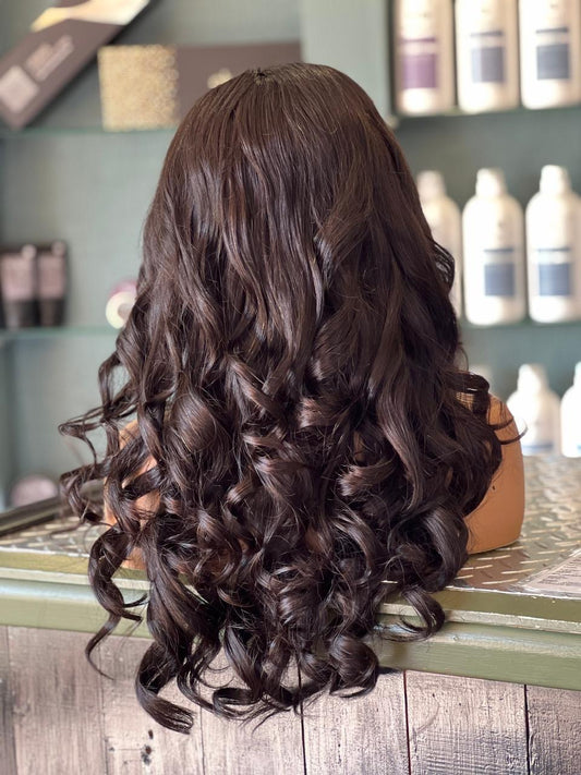Double Drawn Romans Curls Vietnamese Hair - 13:5 HD LACE