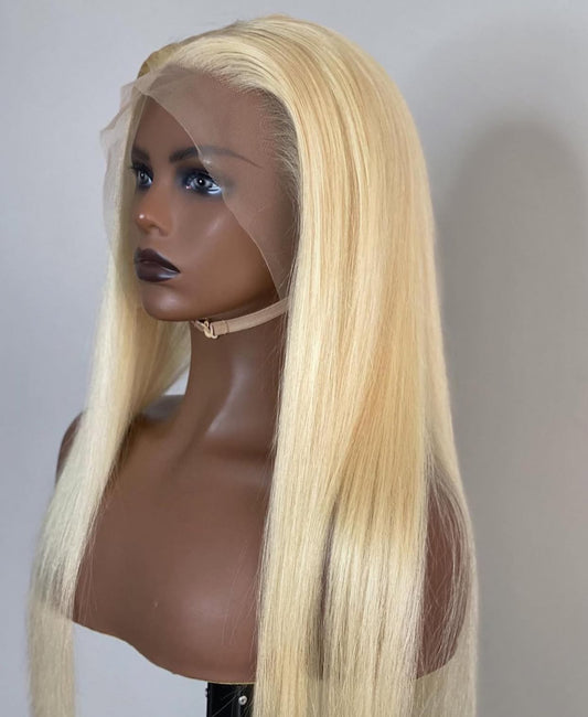 613 Blonde Transparent Lace Front
