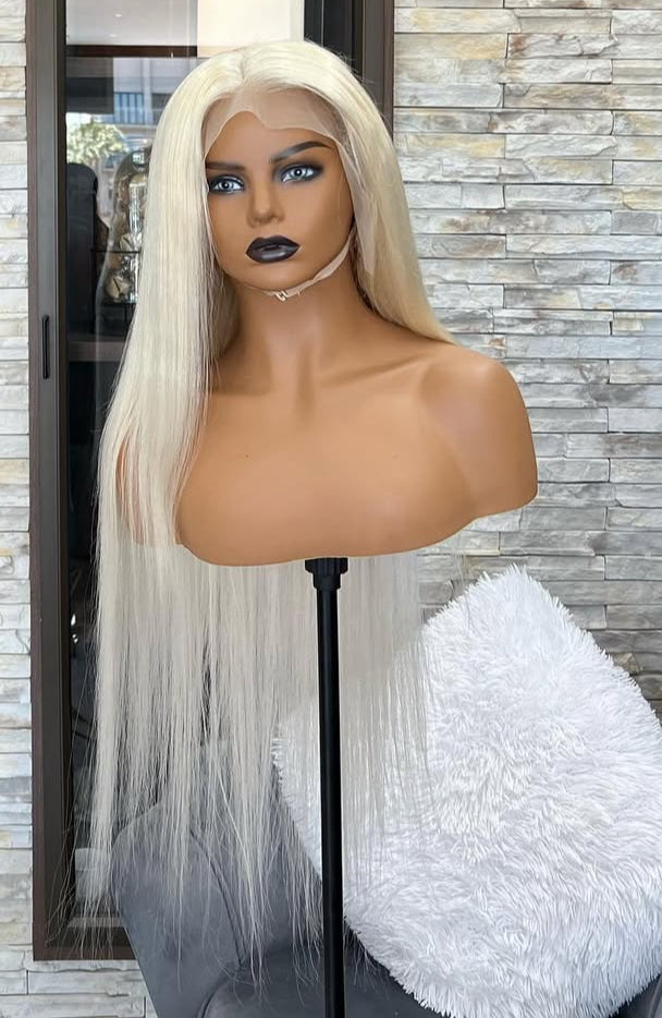 613 Blonde Transparent Lace Front