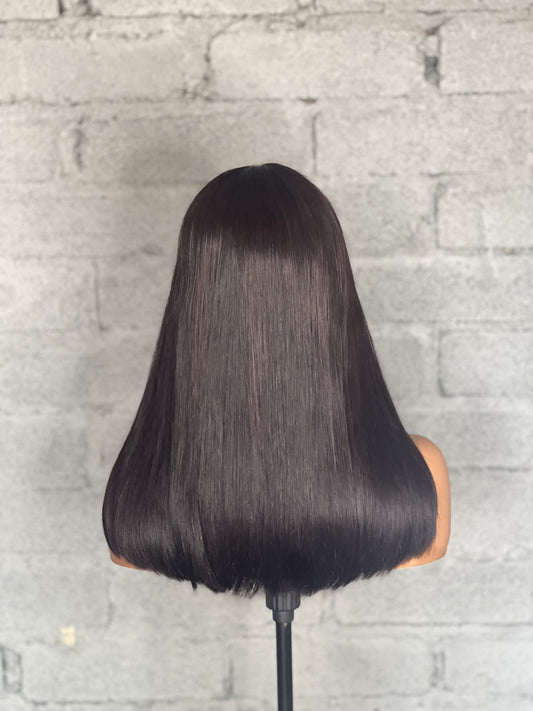 Dark Brown SDD Bone Straight Kim Part